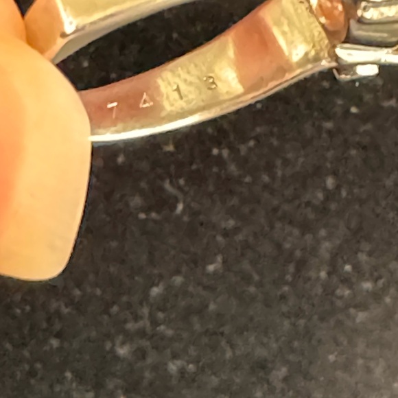 Daliglio Women's 14K White Gold Over Sterling Silver Amethyst and Diamond - Picture 6 of 11